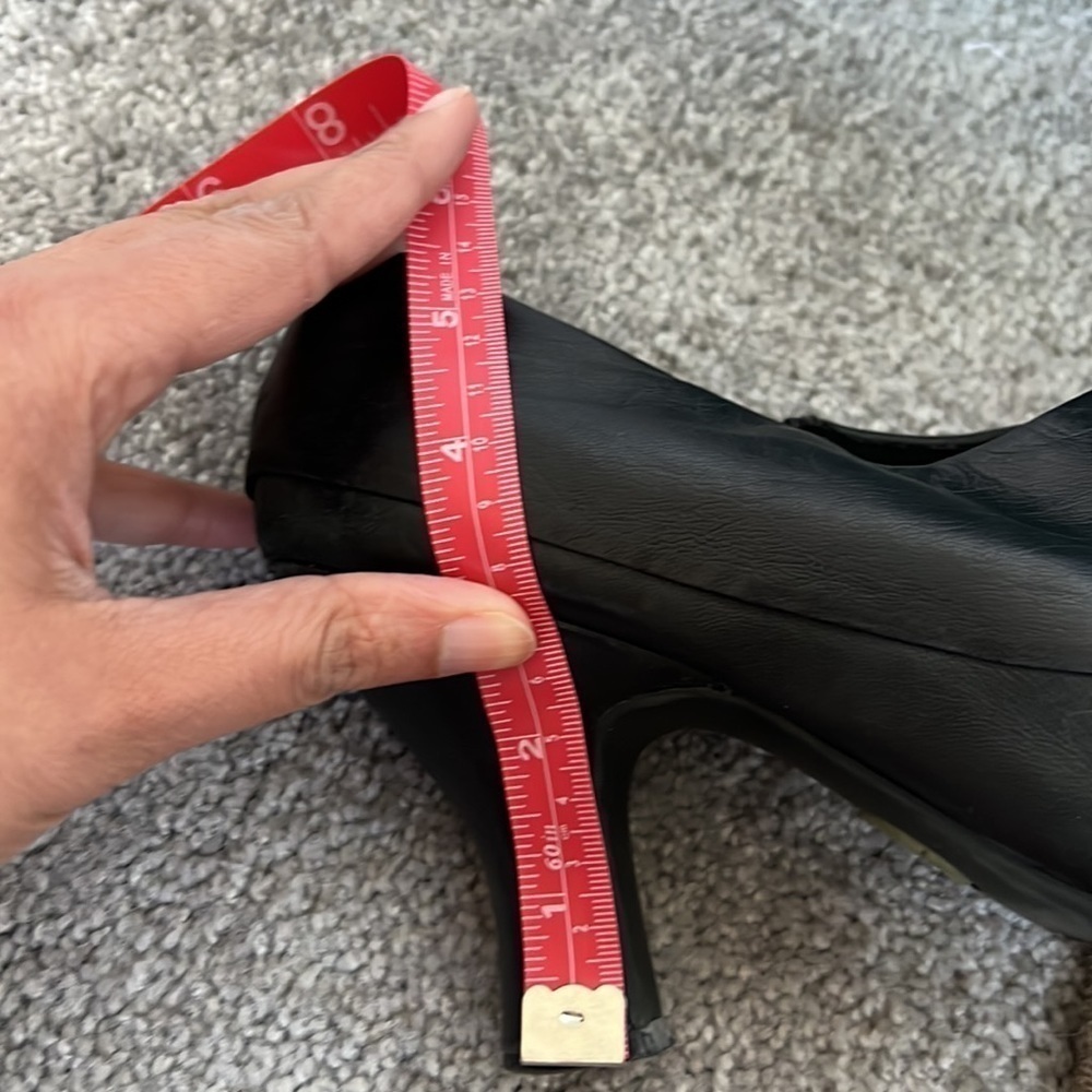 Me Too Vintage leather black booties - Picture 6 of 7